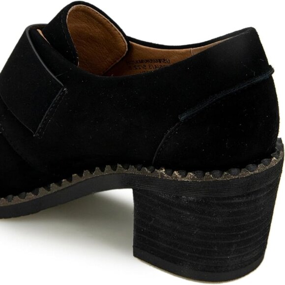 NEW GENTLE SOULS Bestie Suede Shooties black for women 663mn - Picture 4 of 13